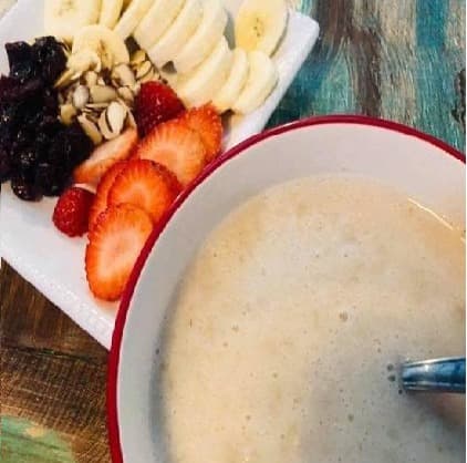 Avena Light o Deslactosada con Fruta
