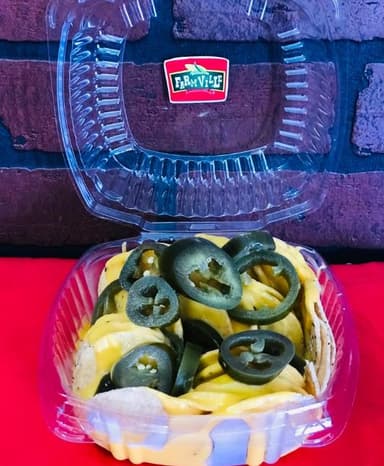 Nachos con queso