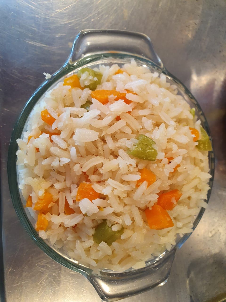 Arroz Blanco con Verduras