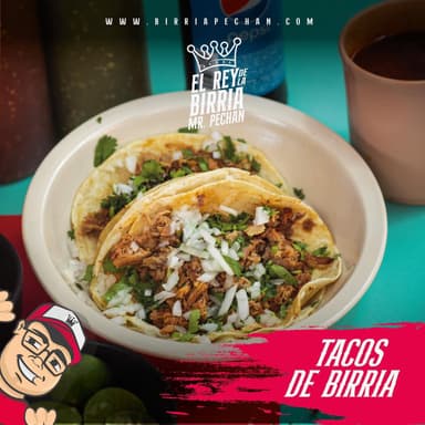 Combo Tacos Blandoa de Birria