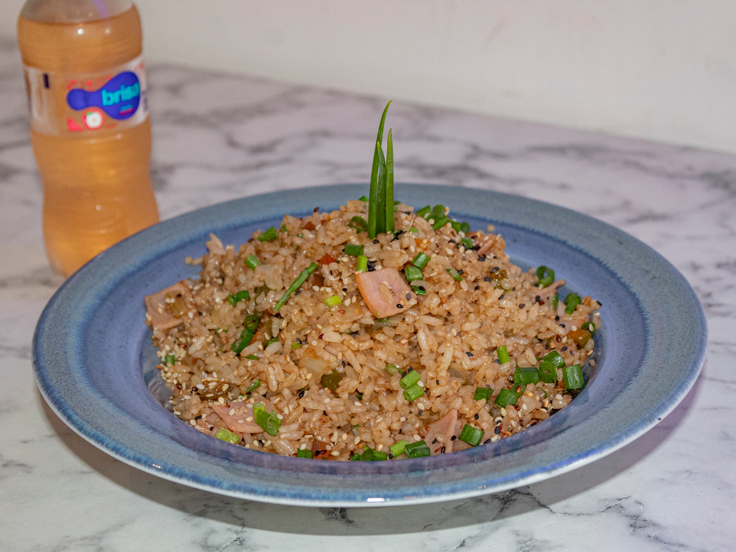 Arroz Frito Jamon + Bebida