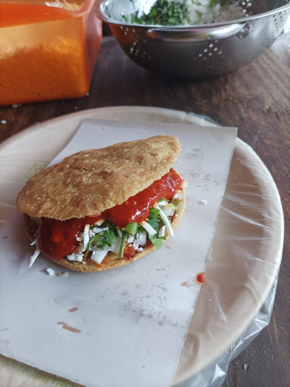 Gordita de Chicharrón