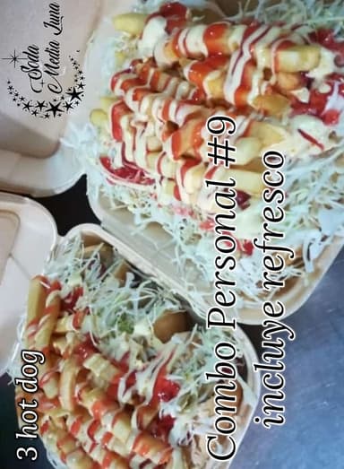 Combos Personales #2 (Tres Hot Dog)