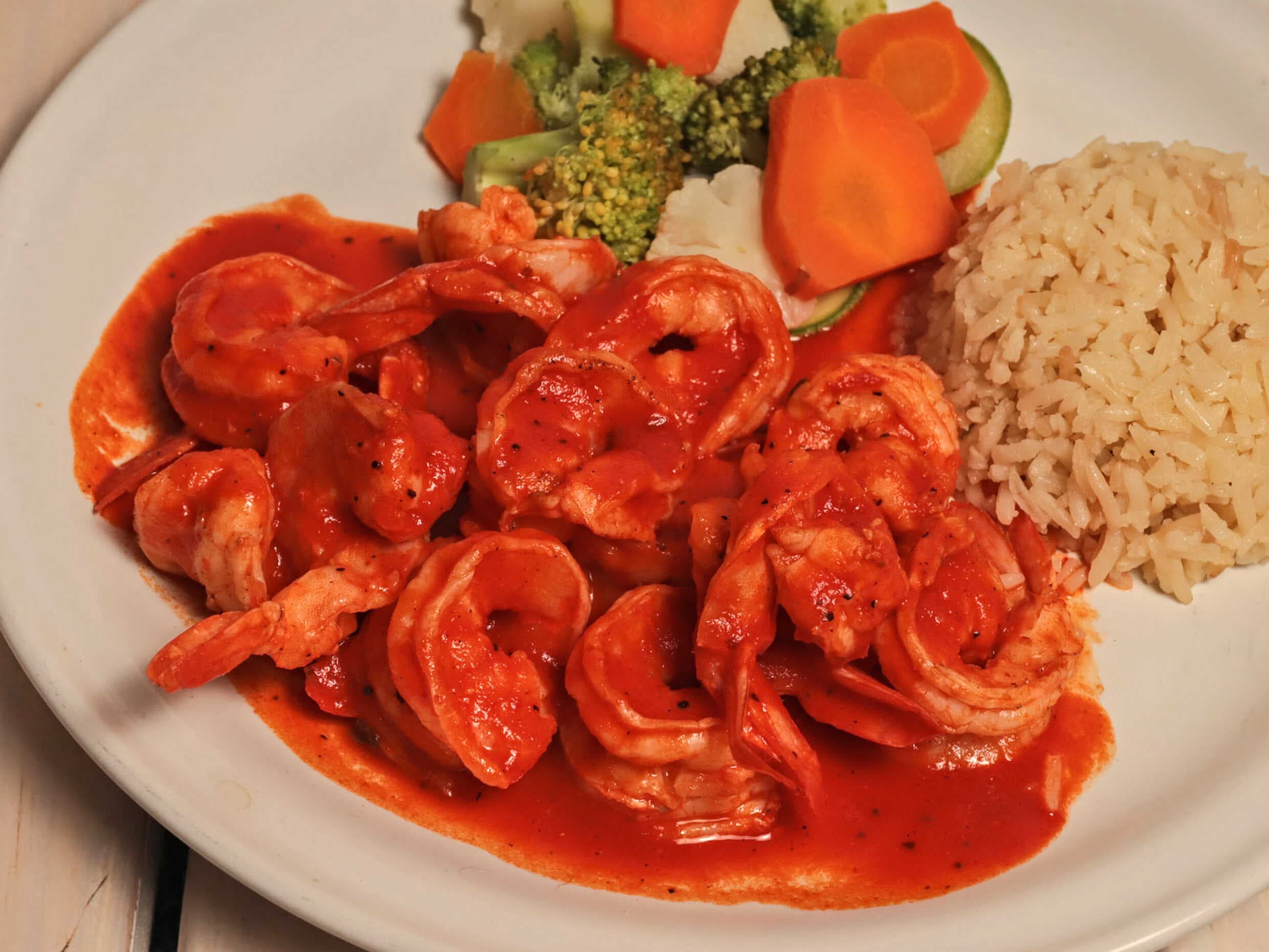 Camarones A La Diabla