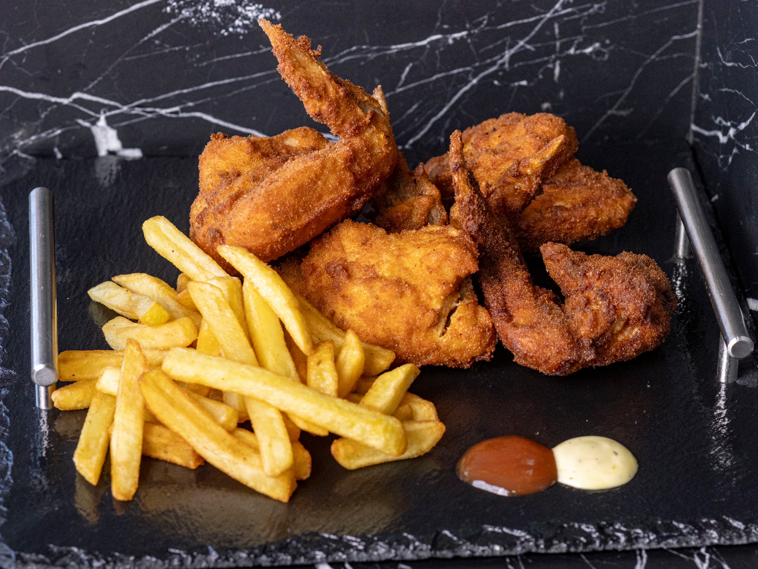 Alitas de Pollo Fritas