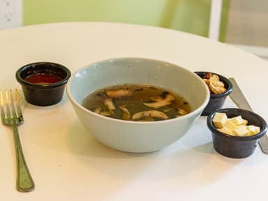 Sopa de champiñones