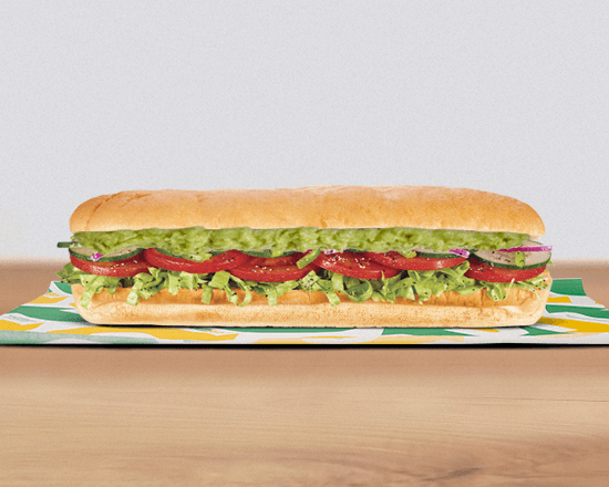 Footlong Vegetariano con Guacamole 30 cm