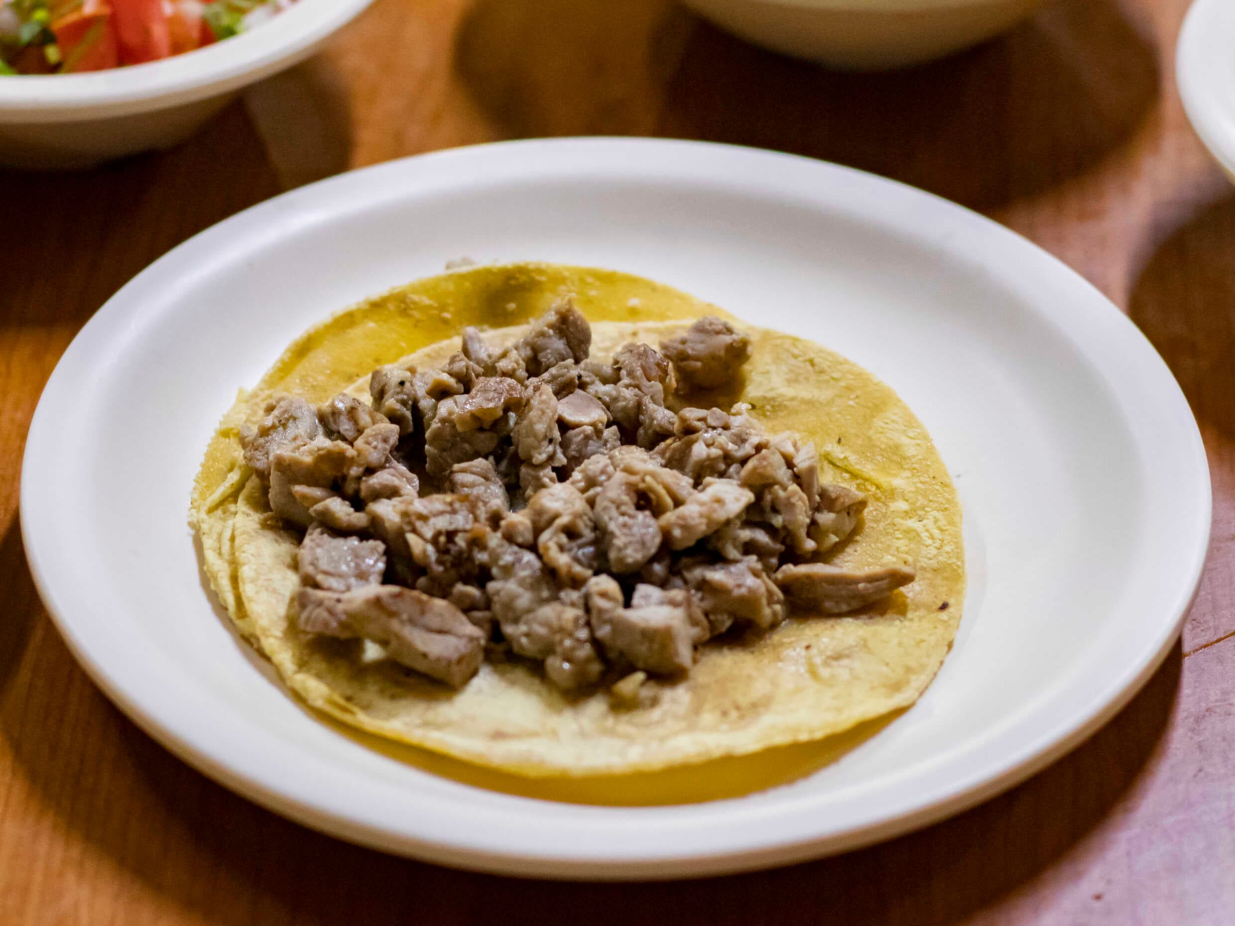 Taco de Arrachera