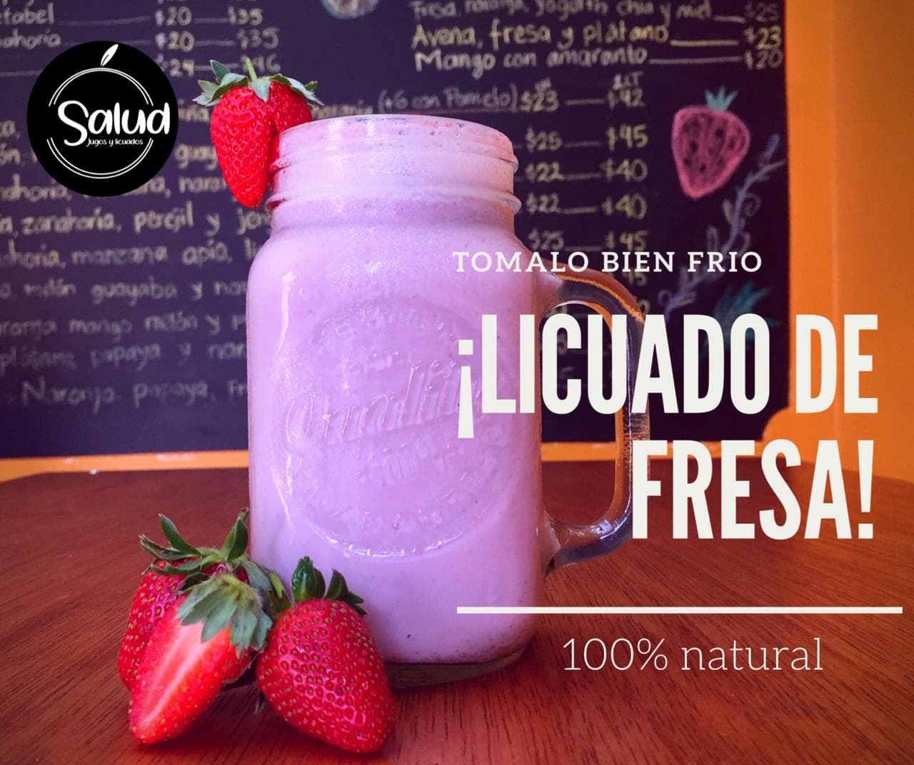 Licuado de Fresa