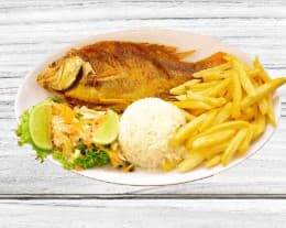 Mojarra + Bebida