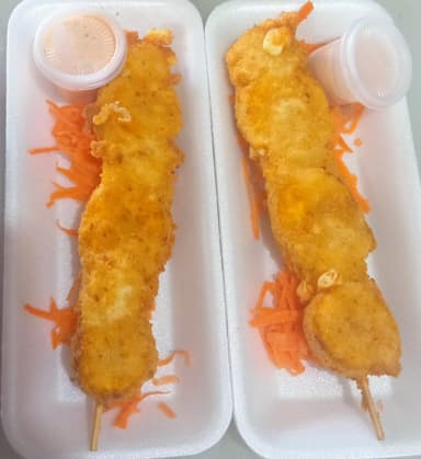 brocheta camaron
