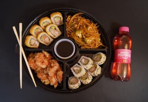 Combo Sushi y Pollo Teriyaki