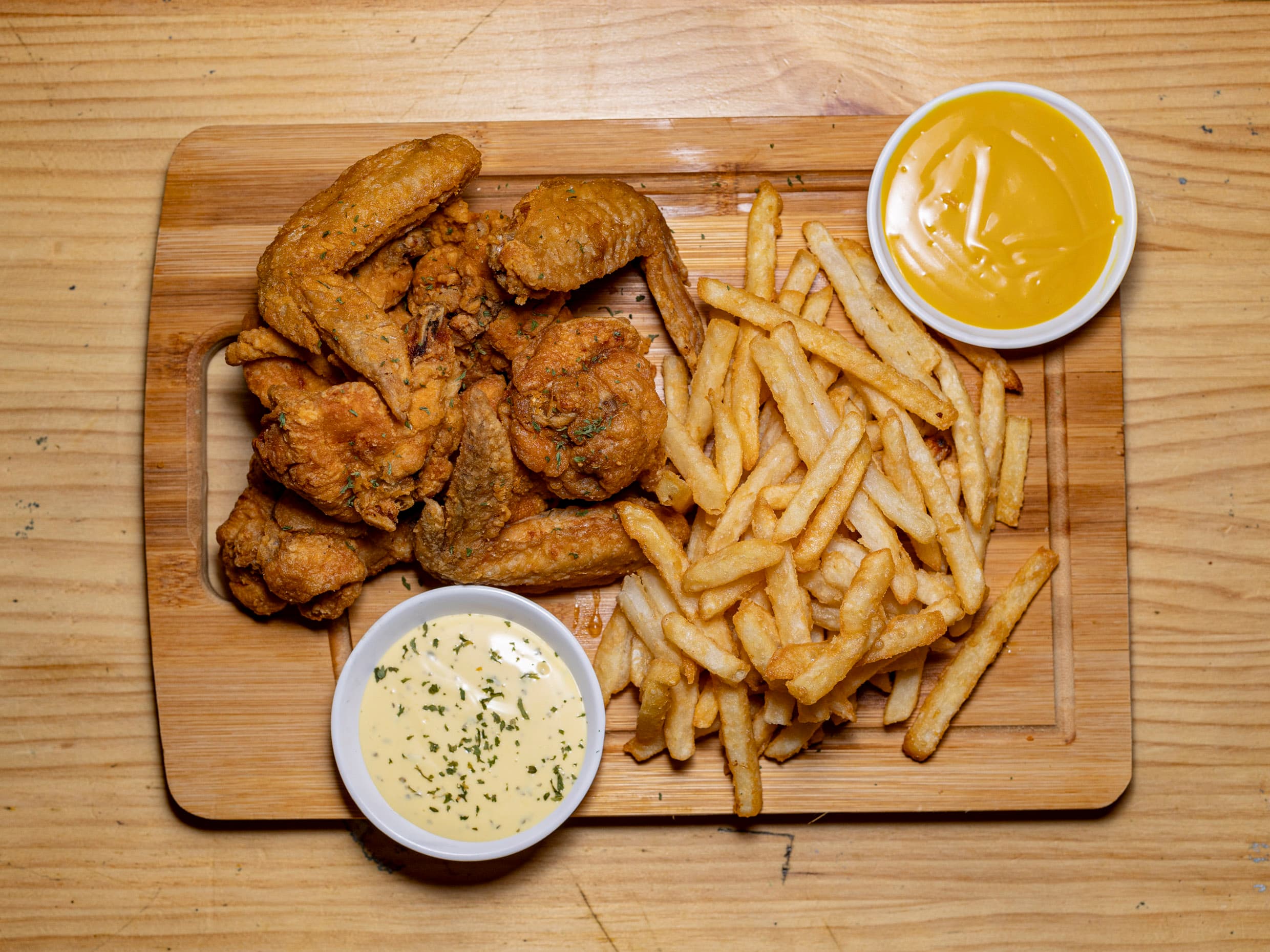 Combo 2 (6 pechuguitas + Papas peq + Bebida)