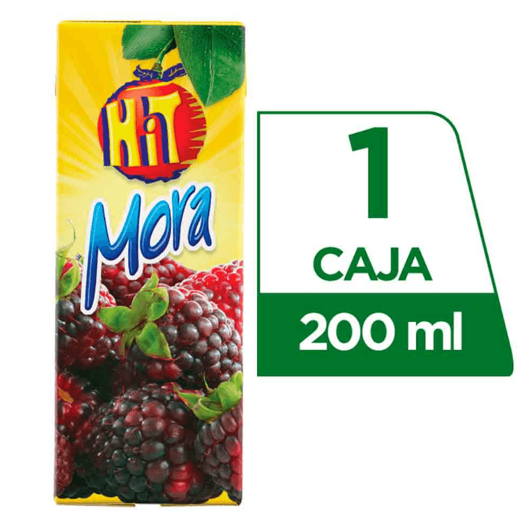 Jugo Hit Mora en Caja 200 ml