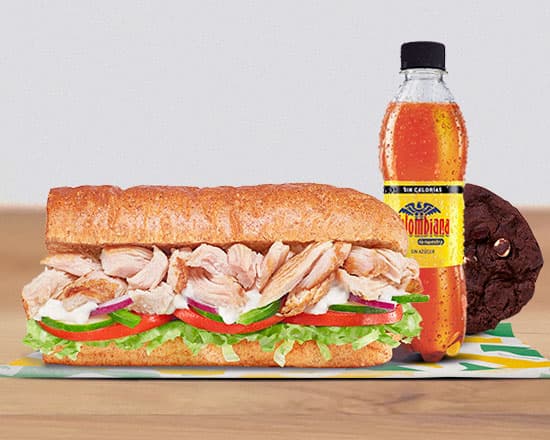 Combo Sub Pollo Estilo Rostizado 15 cm