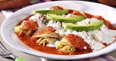 Entomatadas con Pollo