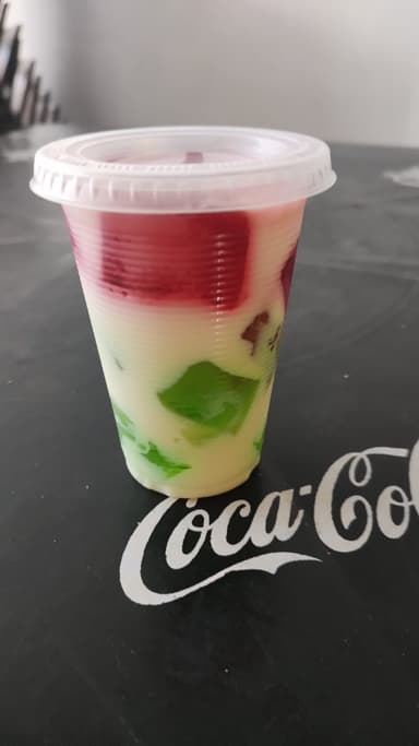 Gelatina mosaico con 3 leches
