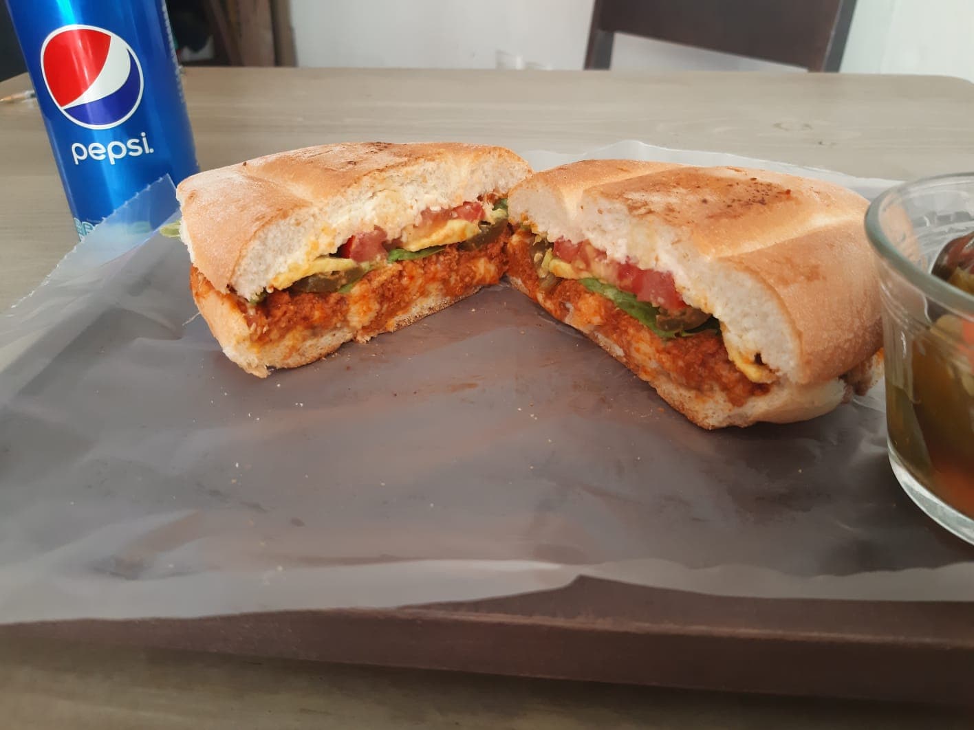 Cecina Enchilada+PEPSI
