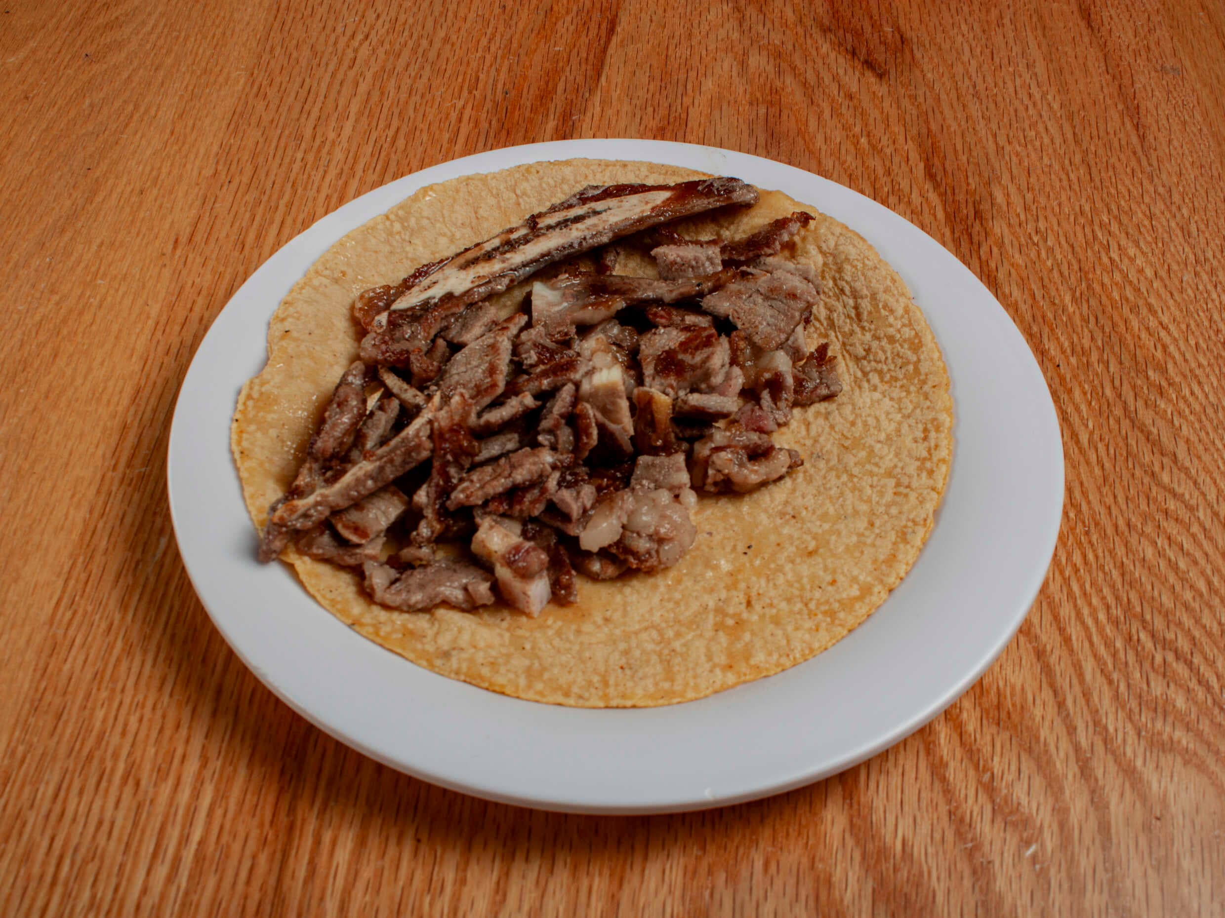 Taco de Costilla Prime Rib (100g)