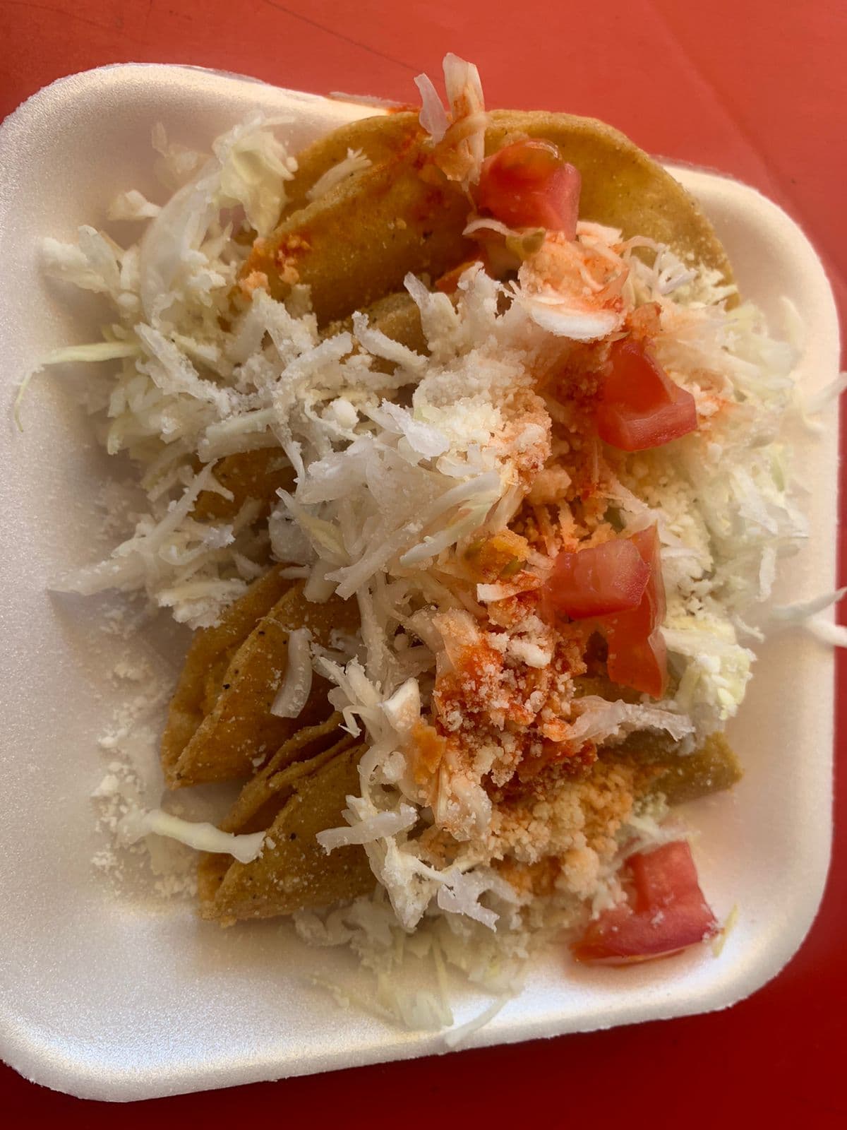 Orden Tacos Doraditos de Papa 4 pzas