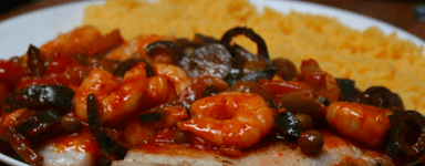 Camarones Entomatados