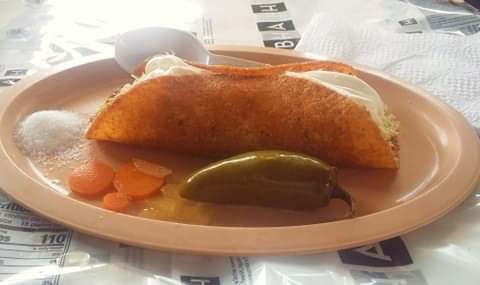 Combo#2 Taco Tipo Siberia,tostada Chica y Taco Ch.