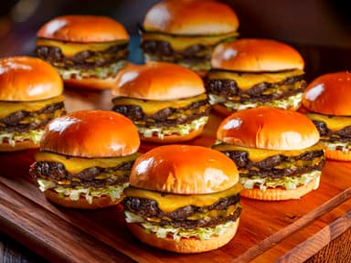 Smash Burger Platter