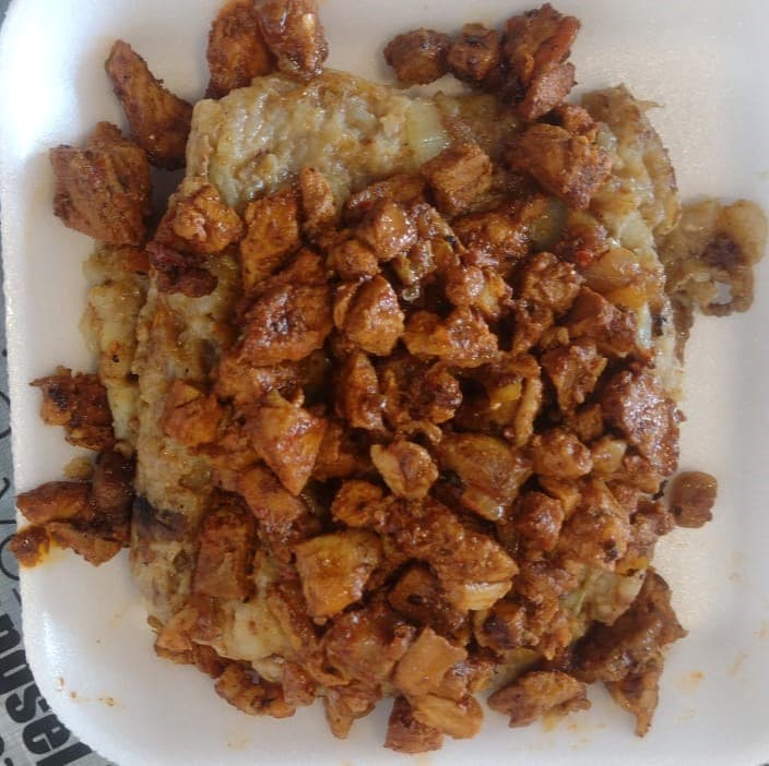 Papa Machacada de Birria