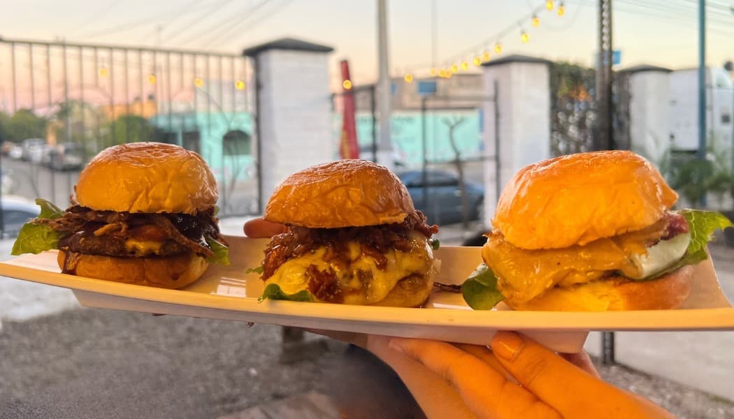 Burger Sampler Slider