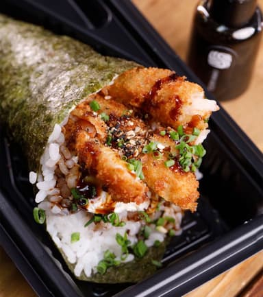 Temaki Ebi Krunch + 2 kanikronch