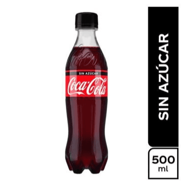 Coca-Cola sin Azúcar 500 ml
