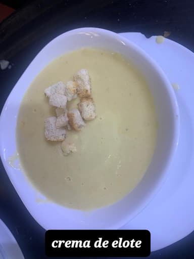Crema de Elote