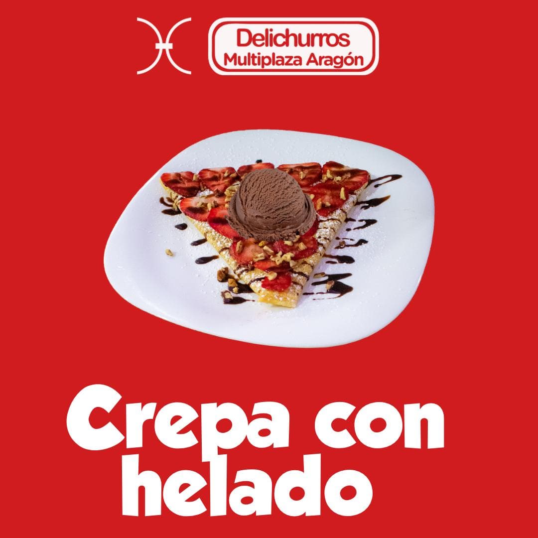 Crepa con Helado