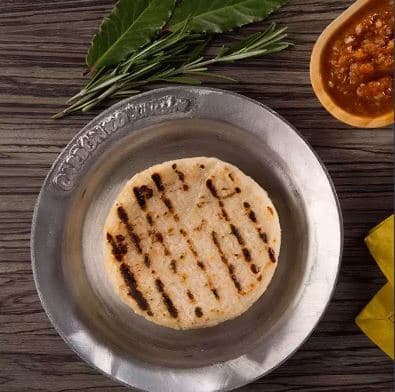 Porción de Arepa
