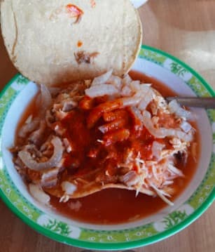 Tostada de Cueritos