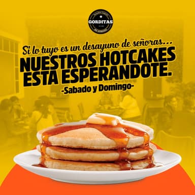 Hot Cakes Naturales 3 Piezas