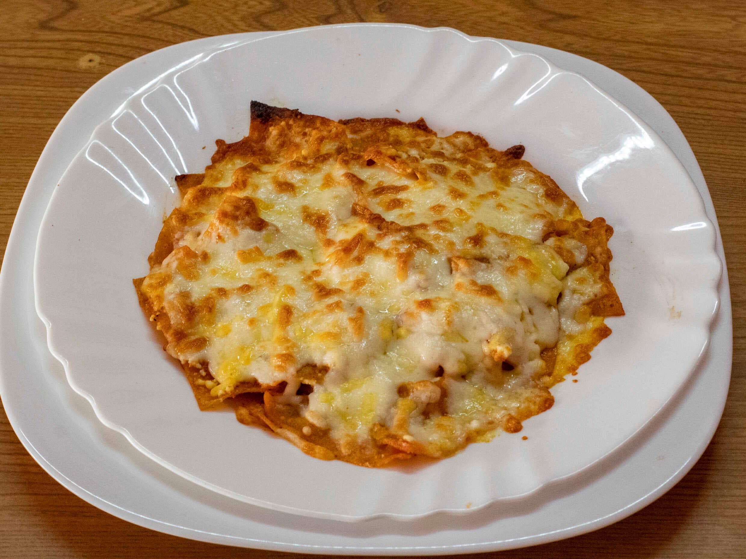 Chilaquiles Gratinados