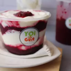 Yogurt Griego con Mermelada de Mora 1 L