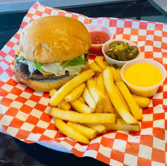 Hamburguesa con Papas