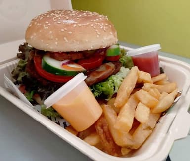 Hamburguesa Hawaiana