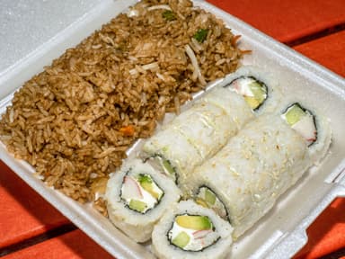 Sushi con Arroz Mixto