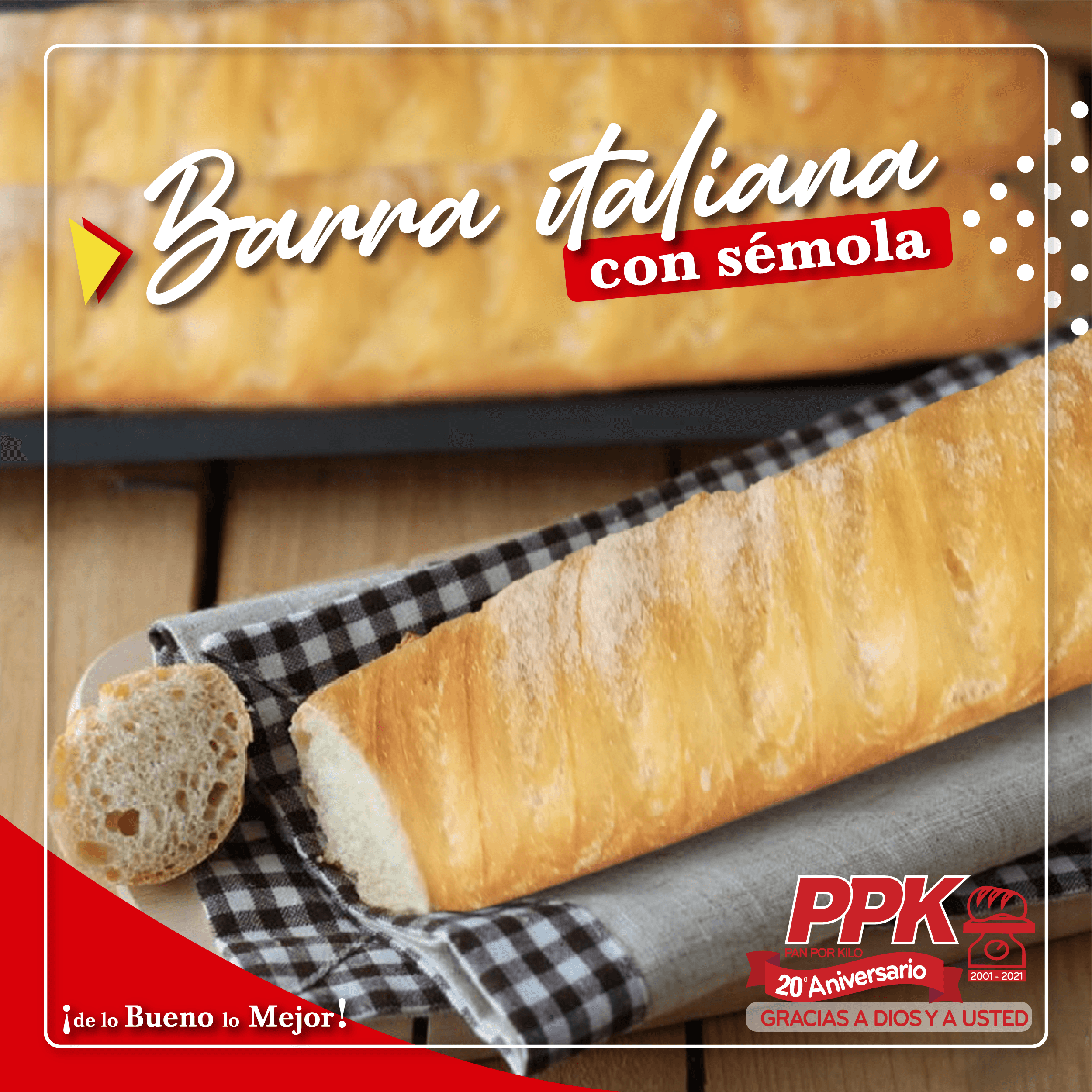 Barra Italiano Sémola