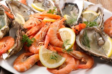 Teppanyaki con Mariscos