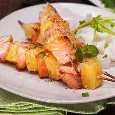 Brochetas de Salmon (orden de 2)