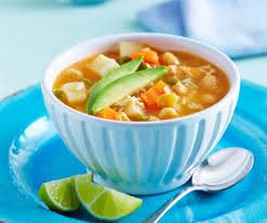 Sopas, caldos y arroces