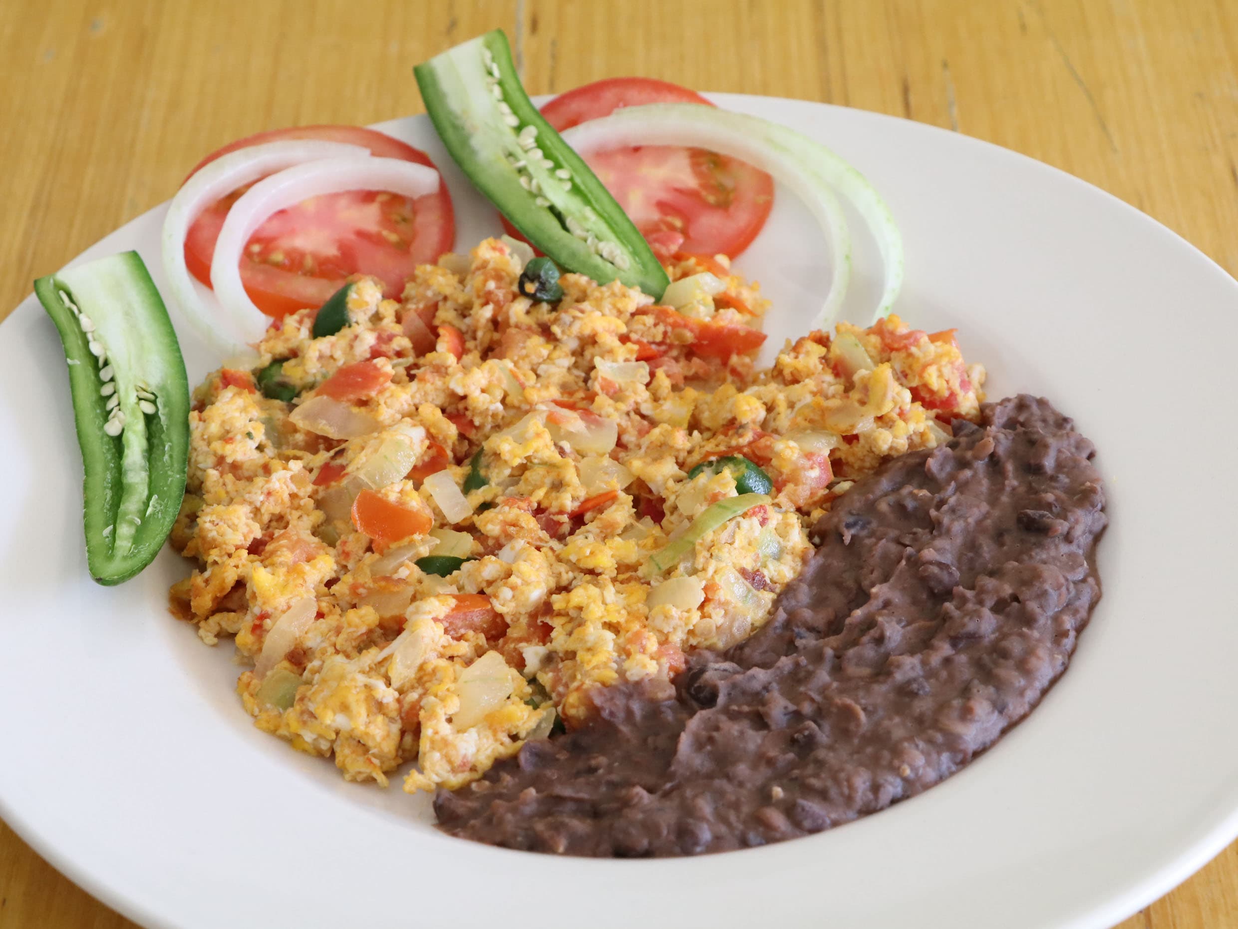 Huevos  la mexicana