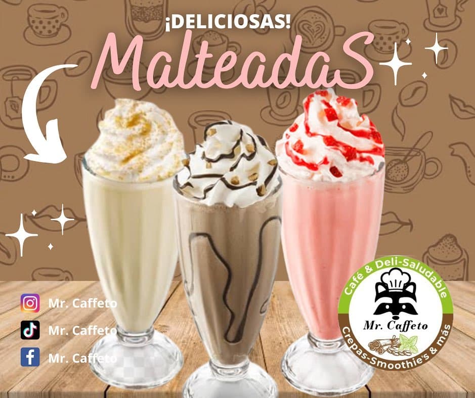 Malteada de chocolate