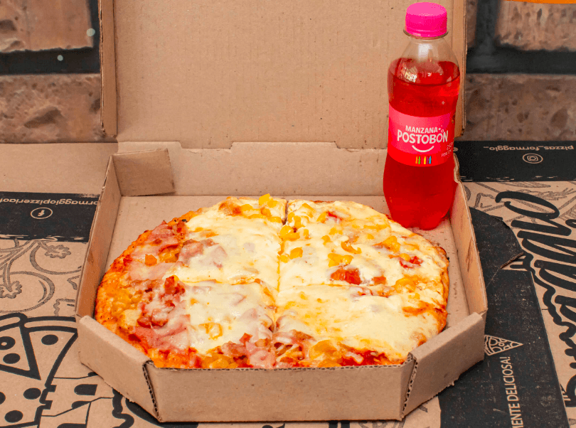 Combo Pizza Ejecutiva + Gaseosa (20cm)