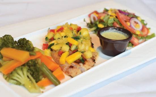 Pescado en Salsa de Frutas