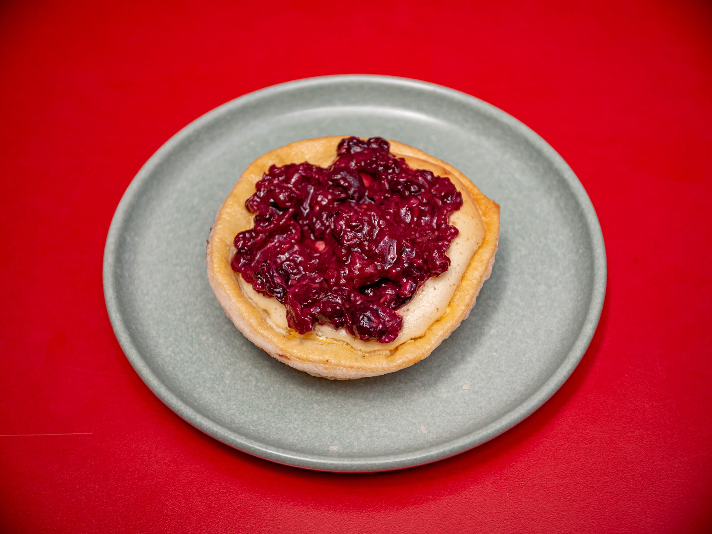 Pay de Queso con Zarzamora